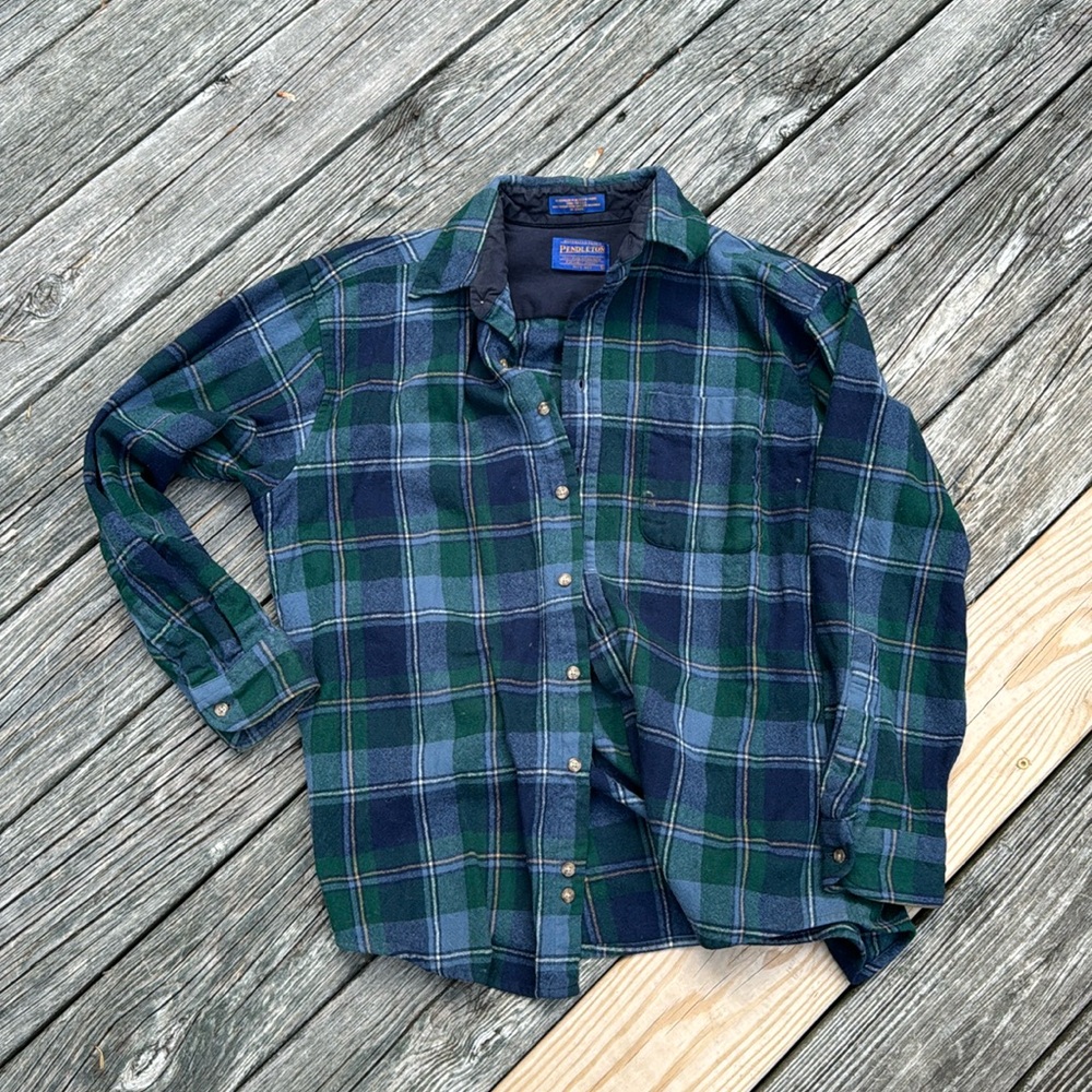 Pendleton Wool Plaid Button Down - image 1